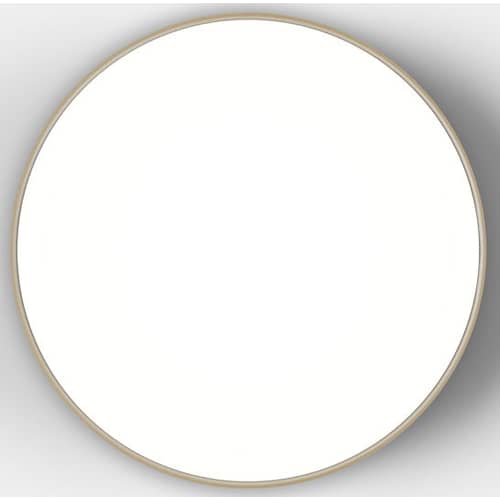 Wandleuchte Febe LED plastikmaterial grau / Deckenleuchte - Ø 61 cm - Artemide - Taubengrau - Methacrylate, Polykarbonat