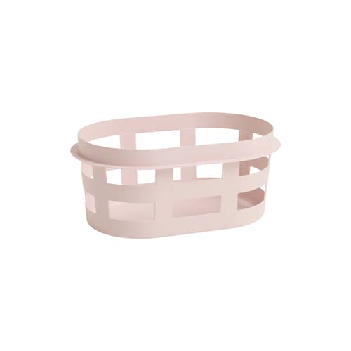 Panier à linge  plastique rose Small / 57 x  37 x H 24 cm - Recyclé - Hay - Rose - Polypropylène recyclé
