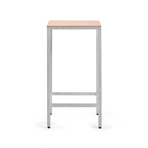 Tabouret haut Alu Stool / Medium - H 65 cm - valerie objects - Rose - Aluminium