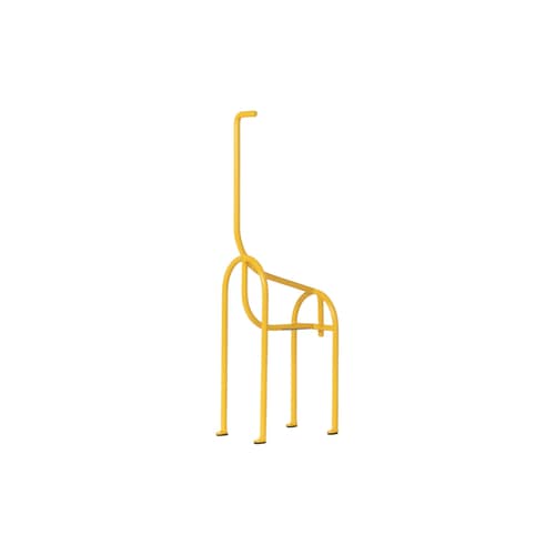 Sculpture Animal Factory Mini métal jaune / Girafe - Magis - Girafe / Jaune - Acier