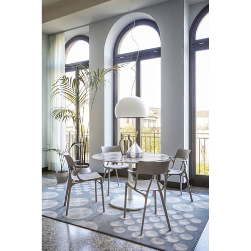 Kartell A.I Armchair - titanium | Made In Design UK