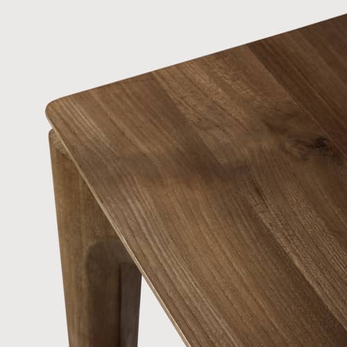 Ausziehtisch Bok holz braun / L 140 bis 220 cm - 6 bis 8 Personen - Ethnicraft - Teakholz - Massives Teakholz