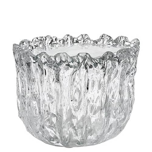 Fountain Coffee table glass transparent / Ø 45 x H 33 cm - Glas Italia - Ø 45 x H 33 cm / Transparent - Murano glass