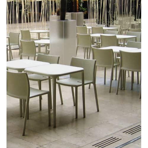 Stacking chair Air-Chair Magis Polypropylene - Black - Plastic