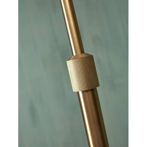 Suspension Carrara métal blanc or / 3 bras & 6 globes - Verre effet marbre / L 99 x H 95 cm / Seconde vie - It\'s about Romi - Blanc effet marbre / Or - Métal, Verre