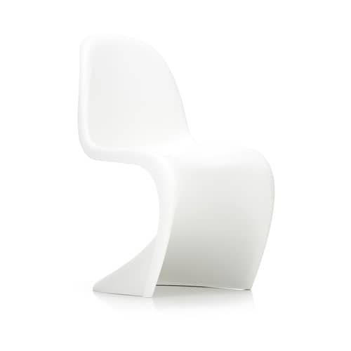 Vitra パントンチェア 正規品 ホワイト by Verner Panton Vitra Panton Chair Chair - white | Made In Design UK
