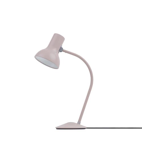 Lampe de table Type 75 Mini / H 46 cm - Anglepoise - Gris Taupe - Acier, Aluminium, Fonte
