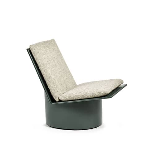 Lounge Sessel Valerie metall grün / Stahl - Serax - Grün - Stahl