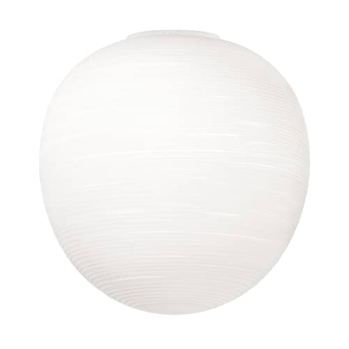 Plafonnier Rituals XL verre blanc / Ø 40 x H 40 cm - Verre soufflé - Foscarini - Blanc - Verre soufflé bouche
