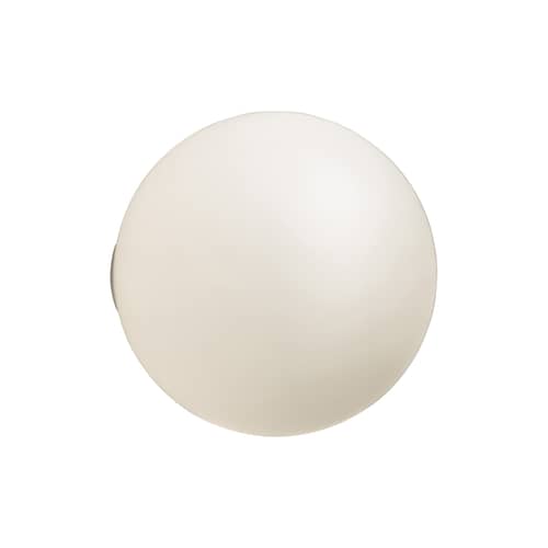 Applique d\'extérieur Dioscuri verre blanc / Plafonnier - Michele de Lucchi, 2003 - Artemide - Ø 25 cm - Blanc - Verre soufflé