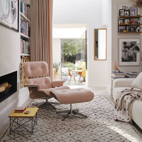 Décoration Eames House Bird bois rose / Edition limitée - Vitra - Rose pâle - Bois d\'aulne, Métal