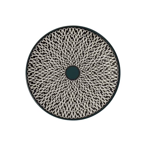 Dessertteller Sarah keramik schwarz / Ø 20 cm - Maison Sarah Lavoine - Rettich, schwarz - Sandstein