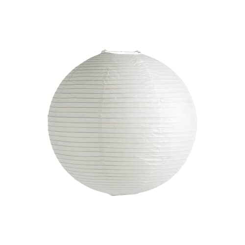 Paper Shade Classic Lampshade paper white / Ø 50 cm - Without Electrical system - Hay - Ø 50 cm / White - Bamboo, Paper