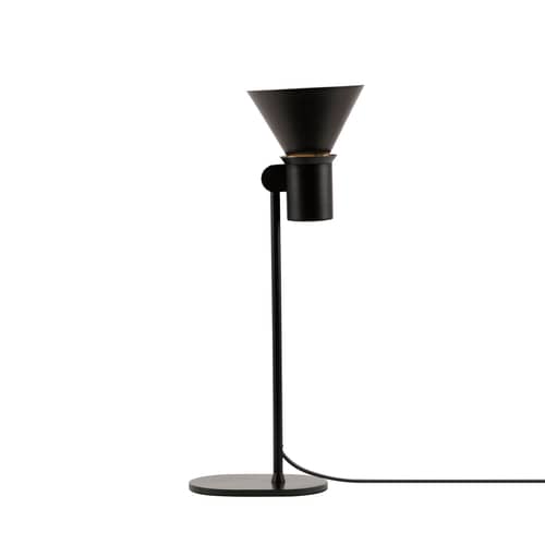 Tischleuchte Type 80 T1 metall schwarz / Schwenkbar - Anglepoise - Schwarz mattiert - Aluminium, Stahl