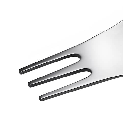 Set de 4 fourchettes Moscardino / Cuillères pour apéritif - Alessi - Acier - Acier inoxydable