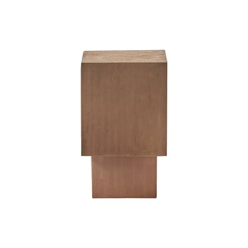 Tischleuchte Illumina 01 keramik braun - Serax - Sand - Gerilltes Steinzeug