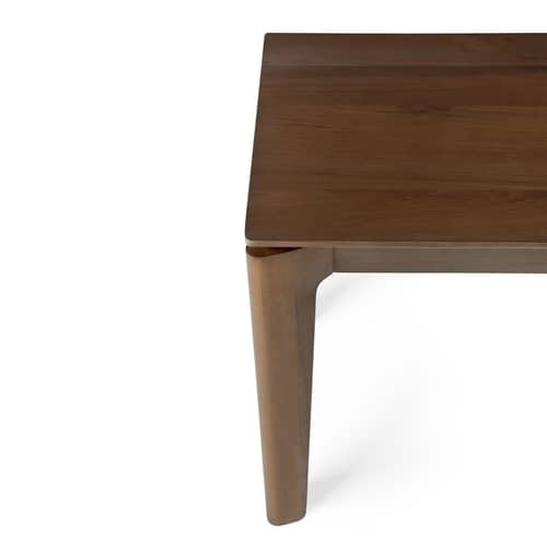 Banc Bok bois marron / L 186 cm - Teck massif - Ethnicraft - Teck brun - Teck massif