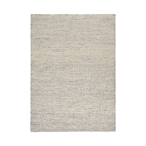 Tappeto Loopy tessuto blu / 200 x 300 cm - Tom Dixon - Blu - Cotone, Lana di Nuova Zelanda