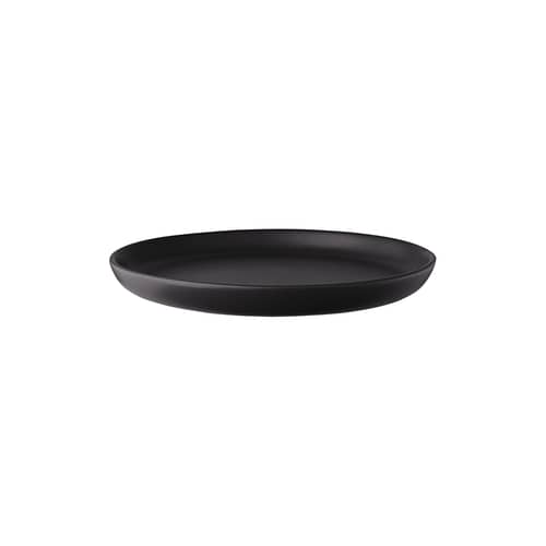 Assiette Nordic kitchen céramique noir / Ø 22 cm - Grès - Eva Trio - Ø 22 cm / Noir mat - Grès