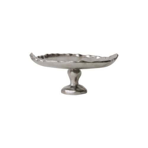 Coupe New classics céramique argent / 29.5 x 23 cm - HK LIVING - Argent - Céramique