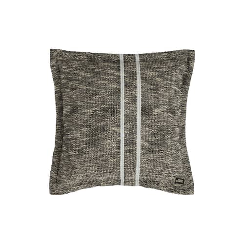 Coussin Track / 56 x 56 cm - Tom Dixon - Noir - Coton