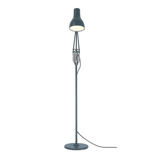 Type 75 Floor lamp metal grey - Anglepoise - Slate grey - Aluminium, Cast iron, Steel