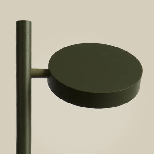 Lampadaire Okinawa LED / 1 diffuseur orientable - GOOD&MOJO - Vert - Frêne