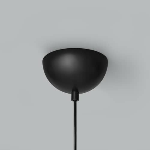 Sospensione Golden Bell A330S metallo nero / Alvar Aalto, 1937 - ARTEK - Nero - Acciaio filato