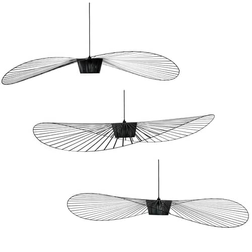 Suspension Vertigo Grande / Ø 200 cm - Constance Guisset, 2010 - Petite Friture - Noir - Fibre de verre, Polyuréthane