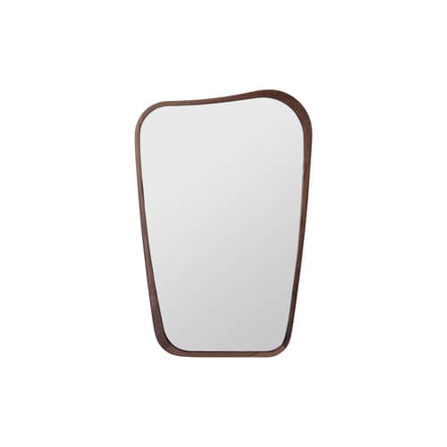 Wandspiegel Organique Small holz natur / klein - 50 x 75 cm - Maison Sarah Lavoine - Nussbaum - Nussbaum