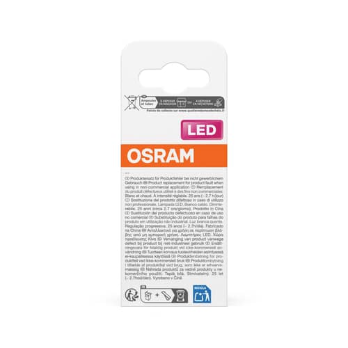 Ampoule LED E14 dimmable Mini Globe P45 Frosted / 5,9W (= 60W) - Blanc chaud - Osram - Dépoli - Verre