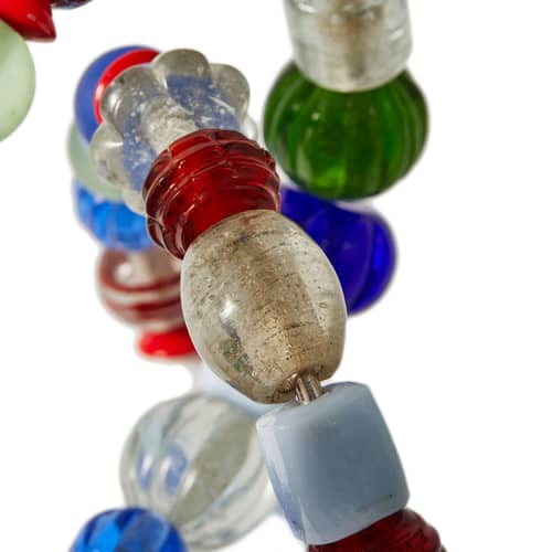 Chandelier Perles verre multicolore - POLSPOTTEN - Multicolore - Acier inoxydable, Verre recyclé