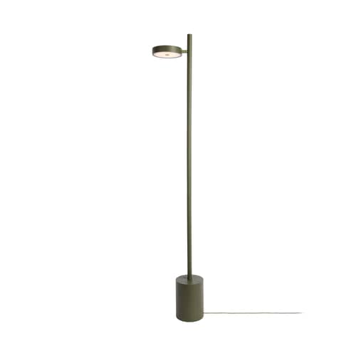 Okinawa LED Floor lamp wood green / 1 adjustable diffuser - GOOD&MOJO - Green - Ashwood