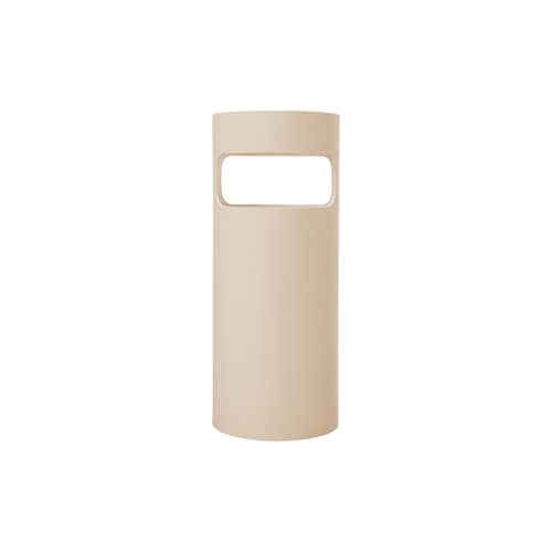 Porte-parapluies / Corbeille à papier - Réédition 1966 - Kartell - Tourterelle - Technopolymère thermoplastique recyclé