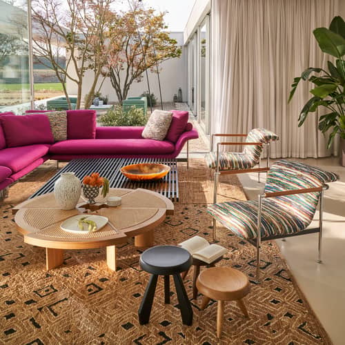 Tabouret Berger CASSINA / Charlotte Perriand, 1953-61 - Ø 33 x H