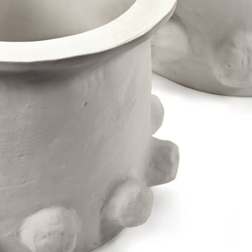Übertopf Molly 5 Medium keramik beige / Ø 29,5 x H 22,5 cm - Serax - Ø 29,5 x H 22,5 cm - Sandstein