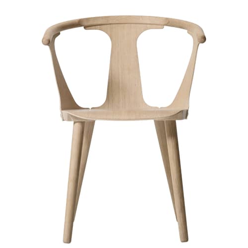 In Between SK1 Armchair natural wood Oak - &tradition - White oak - Oiled bleached oak