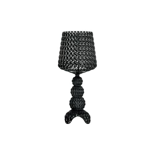 Bodenleuchte Mini Kabuki LED plastikmaterial schwarz / LED - Kartell - Schwarz - Polykarbonat