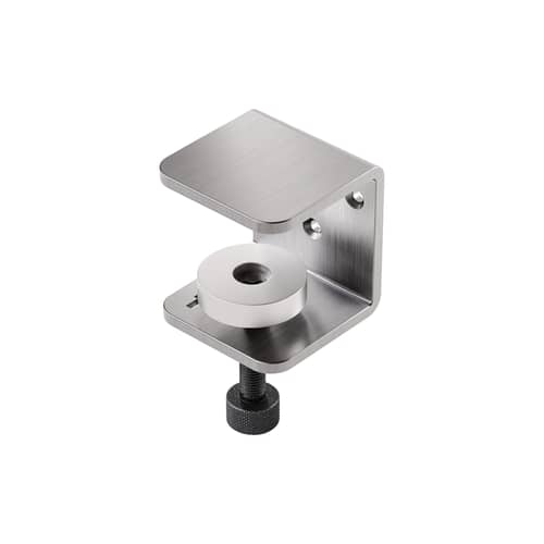 Fixation murale Bracket Core / Avec étau - Pour créer étagère - TIPTOE - Inox brossé - Acier inoxydable brossé