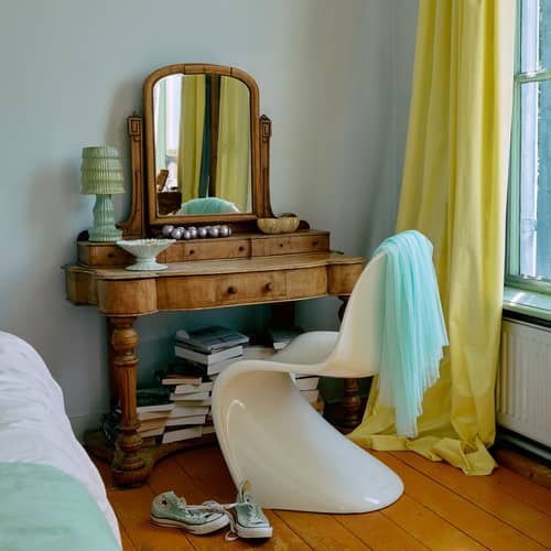 Lampe de table Ceramic céramique vert - HK LIVING - Vert - Céramique