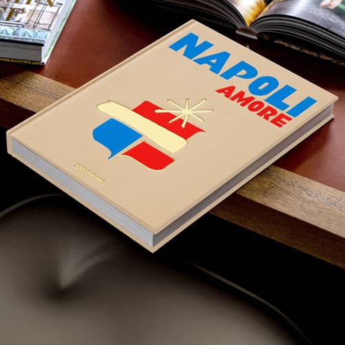 Libro Napoli Amore carta multicolore / Lingua inglese - Editions Assouline - Napoli - Carta, Lino