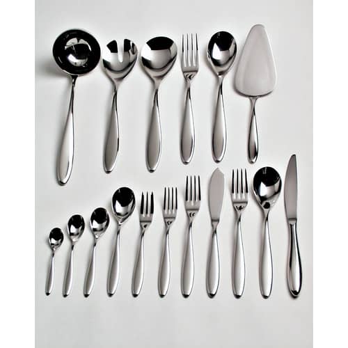 Ménagère Mami métal / Coffret 24 couverts - Alessi - Acier poli - Acier inoxydable poli