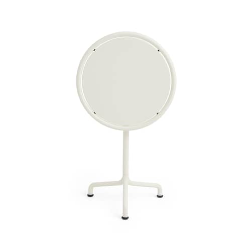 Deville Round table metal white / Ø 55 cm - Hay - Cream white - 