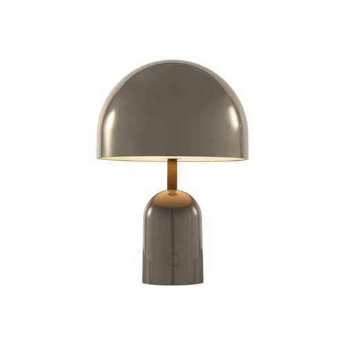 Schnurlosleuchte Bell LED plastikmaterial braun - Tom Dixon - Taupe - ABS