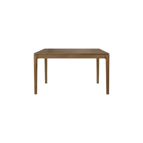 Bok Extending table wood brown / L 140 to 220 cm - 6 to 8 people - Ethnicraft - Teak - Solid teak