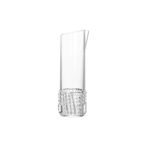 Carafe Trama plastique transparent / 1 L - Kartell - Cristal - Technopolymère