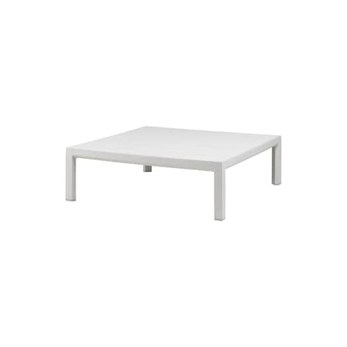 Couchtisch Maximo corian weiß / 80 x 80 x H 25,5 cm - NARDI - Kreideweiß - Glasfaserharz