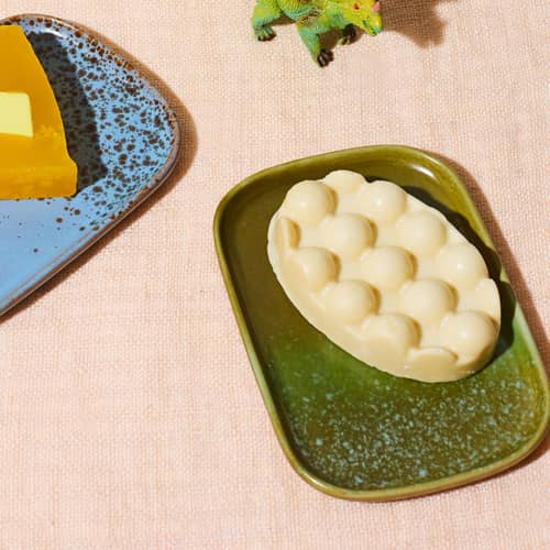 Piatto da dessert 70s ceramics ceramica multicolore / Vassoio piccolo - Set di 2 / 14,5 x 10,5 cm - HK LIVING - Atlante - Gres smaltato