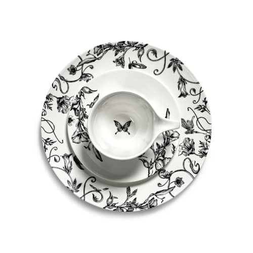 Set de 2 tasses à cappuccino Unity - Butterfly / 15 cl - Serax - Set 2 tasses - Porcelaine