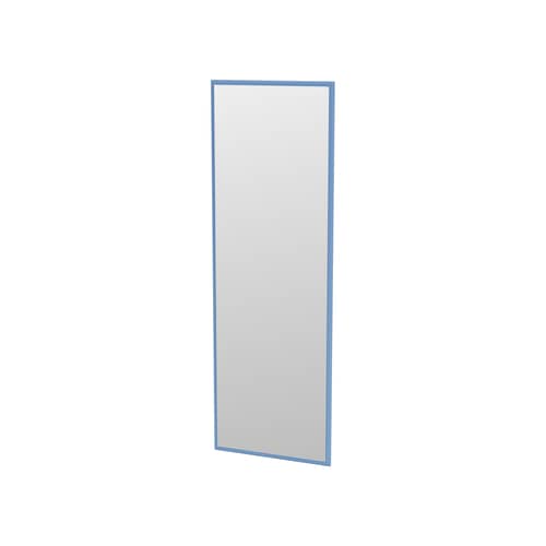 Colour Frame - Like Wall mirror wood blue / 35.4 x 105 x D 1.6 cm - MONTANA - Azure 154 -  Verre miroir, Lacquered MDF